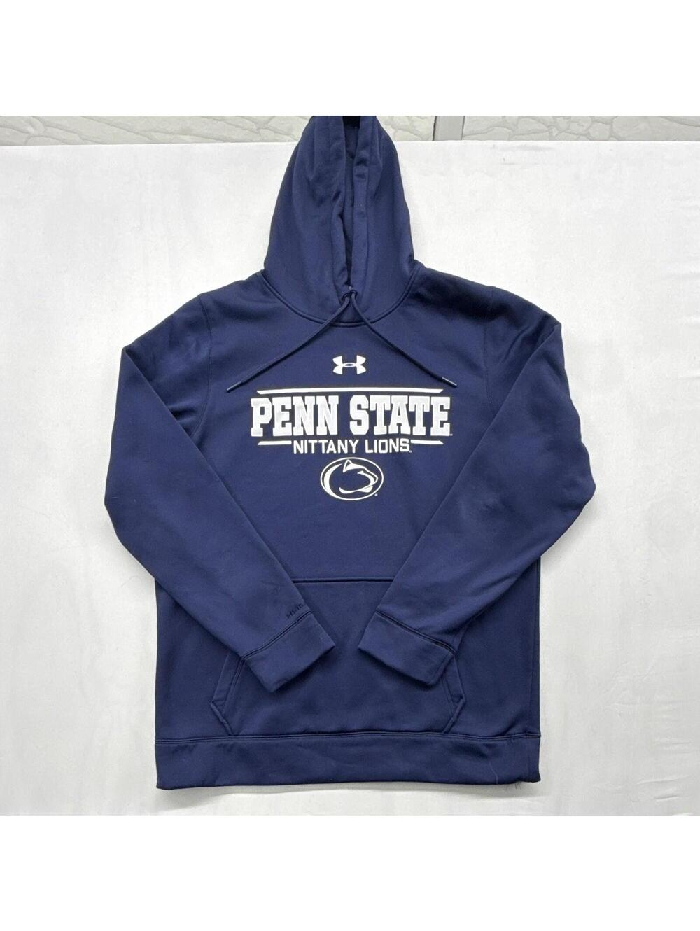Under Armour Penn State Nittany Lions Blue Pullover Hoodie, Size M